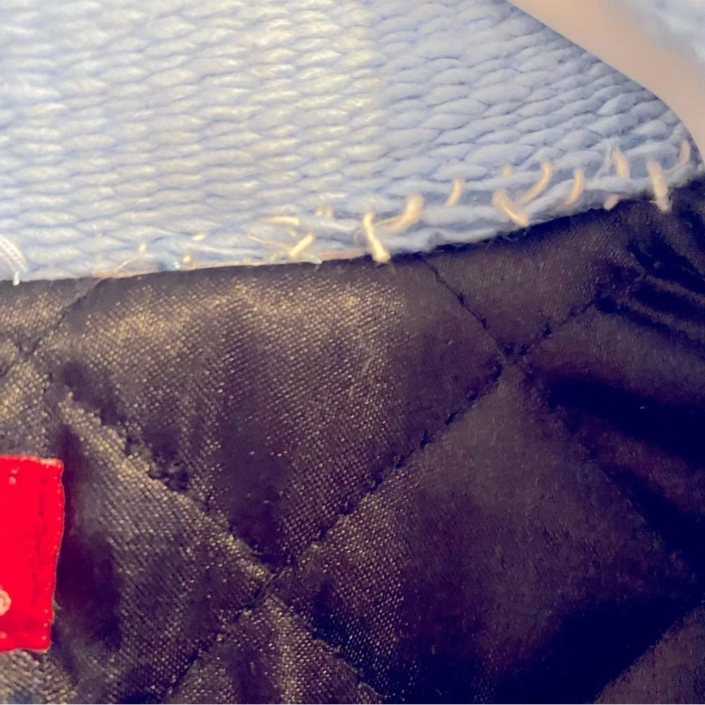 Like New Supreme Taxcala Blanket Men’s Jacket In Light Blue - Size L - Picture 11 of 16